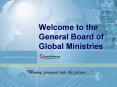 Welcome to the General Board of Global Ministries