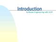 Software Engineering with OOP