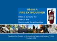When to put out a fire