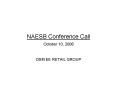 NAESB Conference Call