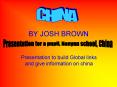 BY JOSH BROWN