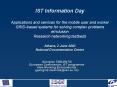 IST Information Day Applications and services for the mobile user and worker GRIDbased systems for s