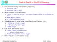 Week of July 16 to July 22 D0 Summary