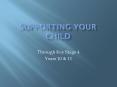 Supporting Your Child