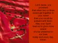 Lord Jesus, you promised that when two or three would get together in your name then you would be pr