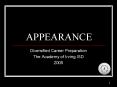 APPEARANCE