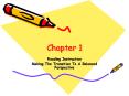 Reading Instruction