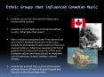 Ethnic Groups that influenced Canadian Music