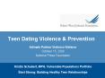 Teen Dating Violence