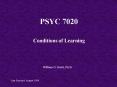 PSYC 7020