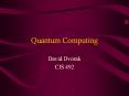 Quantum Computing