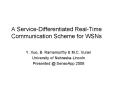 A ServiceDifferentiated RealTime Communication Scheme for WSNs