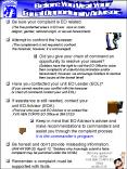 Have you contacted your unit EO Leader EOL If you cannot resolve your conflict with the harasser or