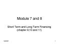 Module 7 and 8