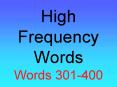 High Frequency Words Words 301400