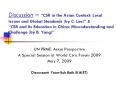 Discussion CSR in the Asian Context: Local Issues and Global Standards by C' Lee