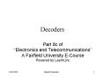 Decoders