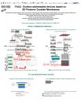 FAA2 : Surface addressable devices based on 2D Photonic Crystals Membranes