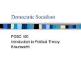 Democratic Socialism
