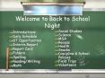 Welcome to Back to School Night