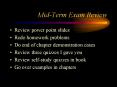 MidTerm Exam Review