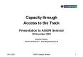 Capacity through