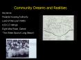 Community Dreams and Realities