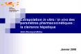 Extrapolation in vitro in vivo des paramtres pharmacocintiques :