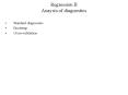 Regression II Anaysis of diagnostics
