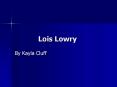 Lois Lowry