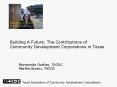 Building A Future: The Contributions of Community Development Corporations in Texas
