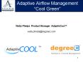Adaptive Airflow Management Cool Green
