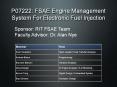 P07222: FSAE Engine Management System For Electronic Fuel Injection