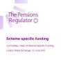 Research into the affordability of paying off pensions deficits