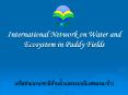 International Network on Water and Ecosystem in Paddy Fields