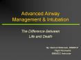 Advanced Airway Management