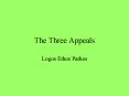 The Three Appeals