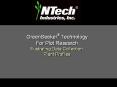 GreenSeeker Technology For Plot Research Illustrating Data Collection: Plant Profiles