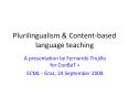 Plurilingualism