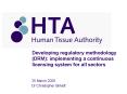 Developing regulatory methodology DRM: implementing a continuous licensing system for all sectors