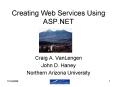Creating Web Services Using ASP'NET