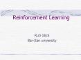 Reinforcement Learning