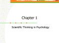 Scientific Thinking in Psychology