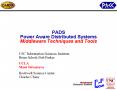 PADS Power Aware Distributed Systems Middleware Techniques and Tools