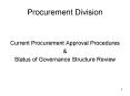 Procurement Division