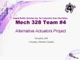Mech 328 Team