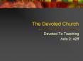 The Devoted Church