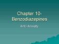Chapter 10 Benzodiazepines