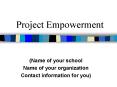 Project Empowerment
