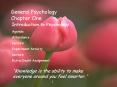 General Psychology Chapter One